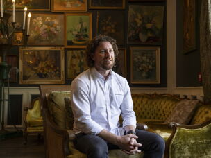 Chef Brian Landry wrote his new cookbook, <em>Rhythm & Roux</em>, in collaboration with his musician friend Peter Harris. It's a collection of recipes and stories from some of the musicians who have played at Bayou Bar over the years.