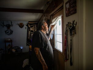 Paul Valdez has many strategies to keep his home cool, like keeping windows drawn most of the time. But there's little he can do if the power goes out.