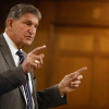 Former Sen. Joe Manchin, seen here at a Detroit Economic Club meeting in 2024, has launched an effort to elect independents to Congress.