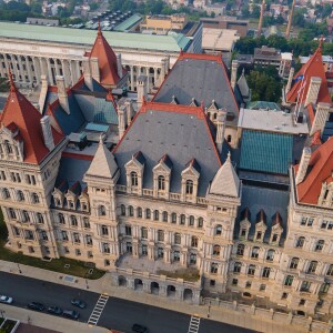 FILE - The New York State Capitol building is seen in Albany, New York, June 30, 2023.