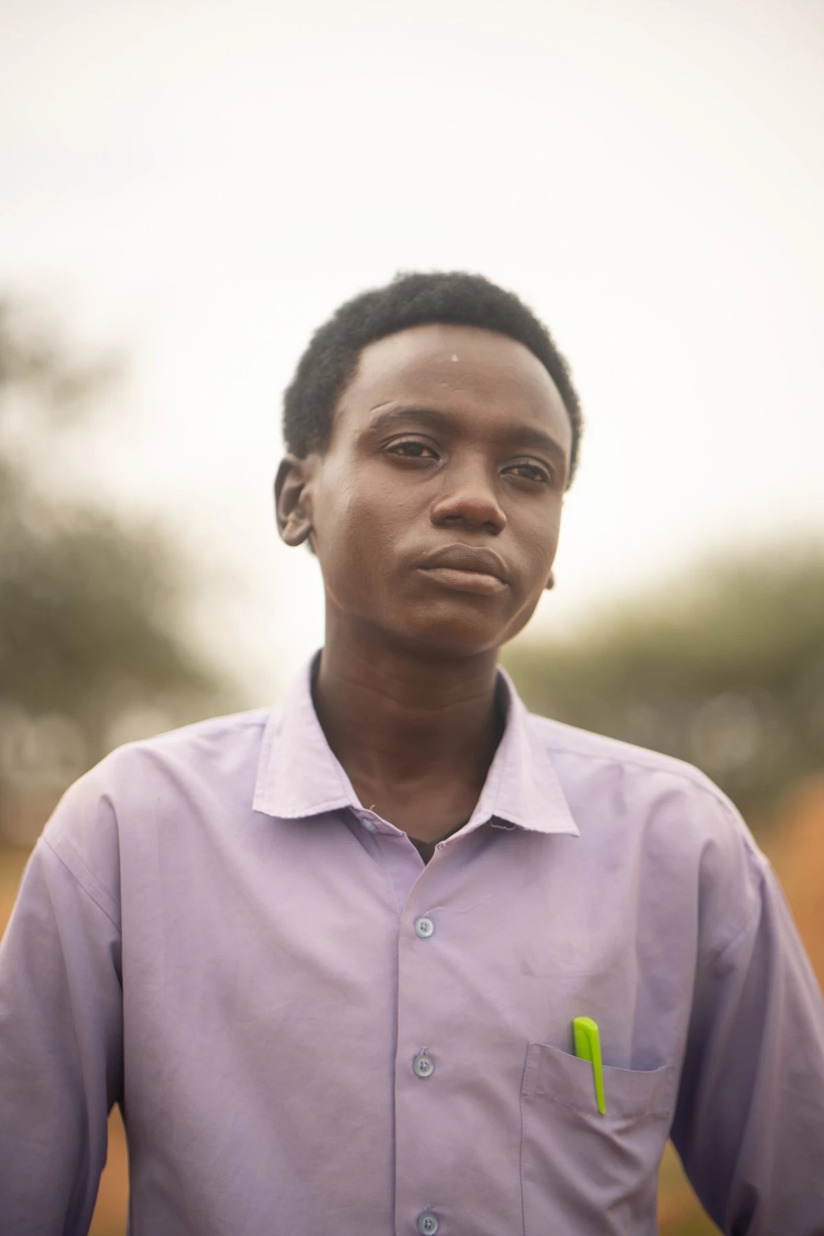 Mahawat Zakaria Jouma, 14, arrived to Chad from Sudan without his parents. He is now taking care of his siblings as well as providing for an older brother who is working at a farm, all while living in Milé refugee camp and trying to go to school.