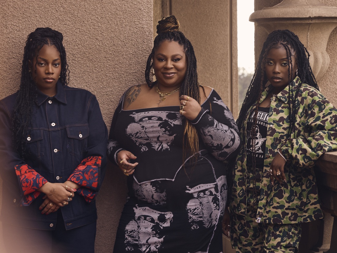 Candice Carty-Williams' Queenie stars Dionne Brown, right, as Queenie, and Bellah as Kyazike.