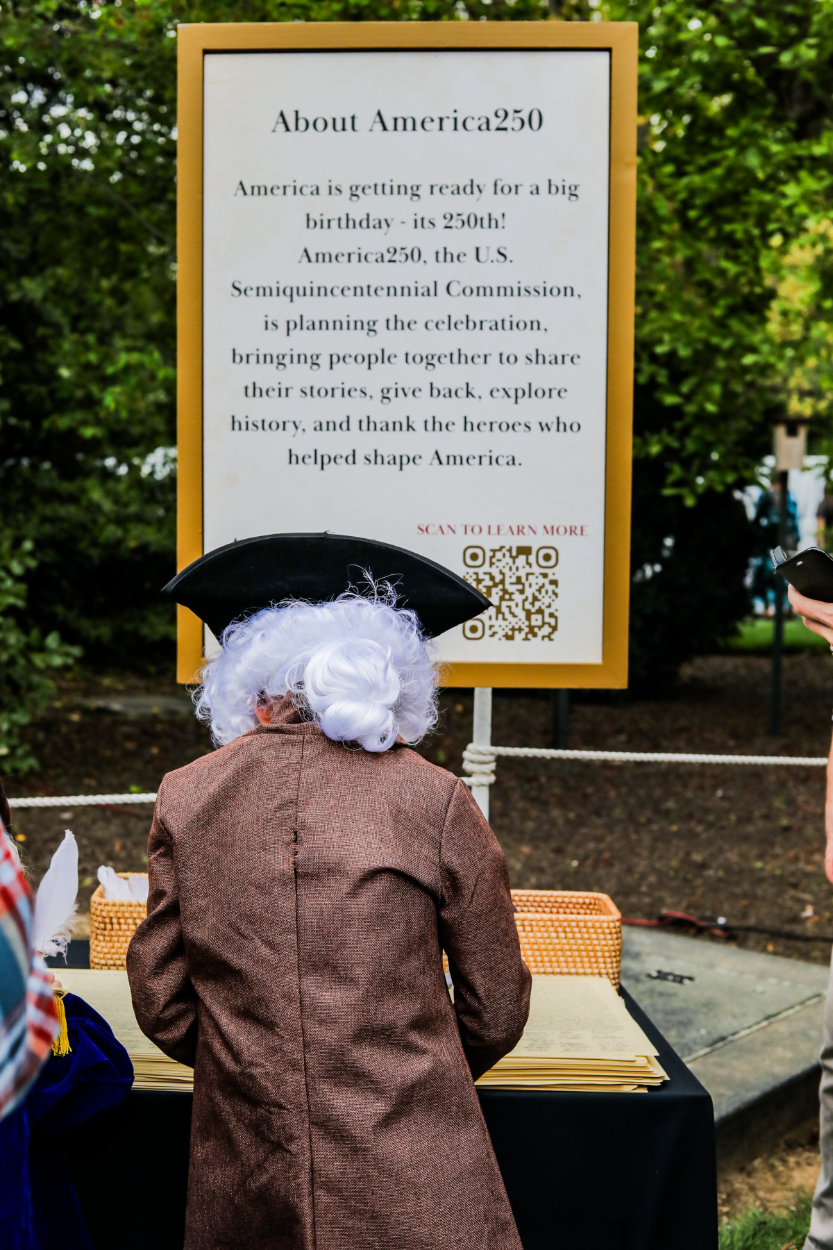 Events for the country's 250th anniversary celebrations have been ramping up in recent months, including at this year's White House Easter Egg Roll.