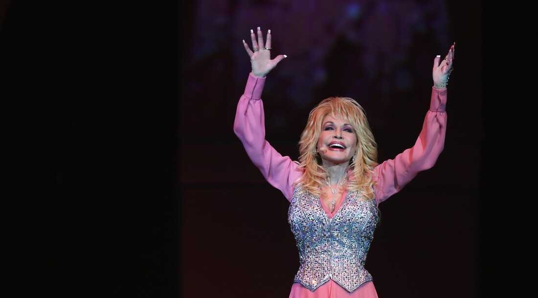 Dolly Parton performs live for fans at Vector Arena on Feb. 7, 2014 in Auckland, New Zealand.