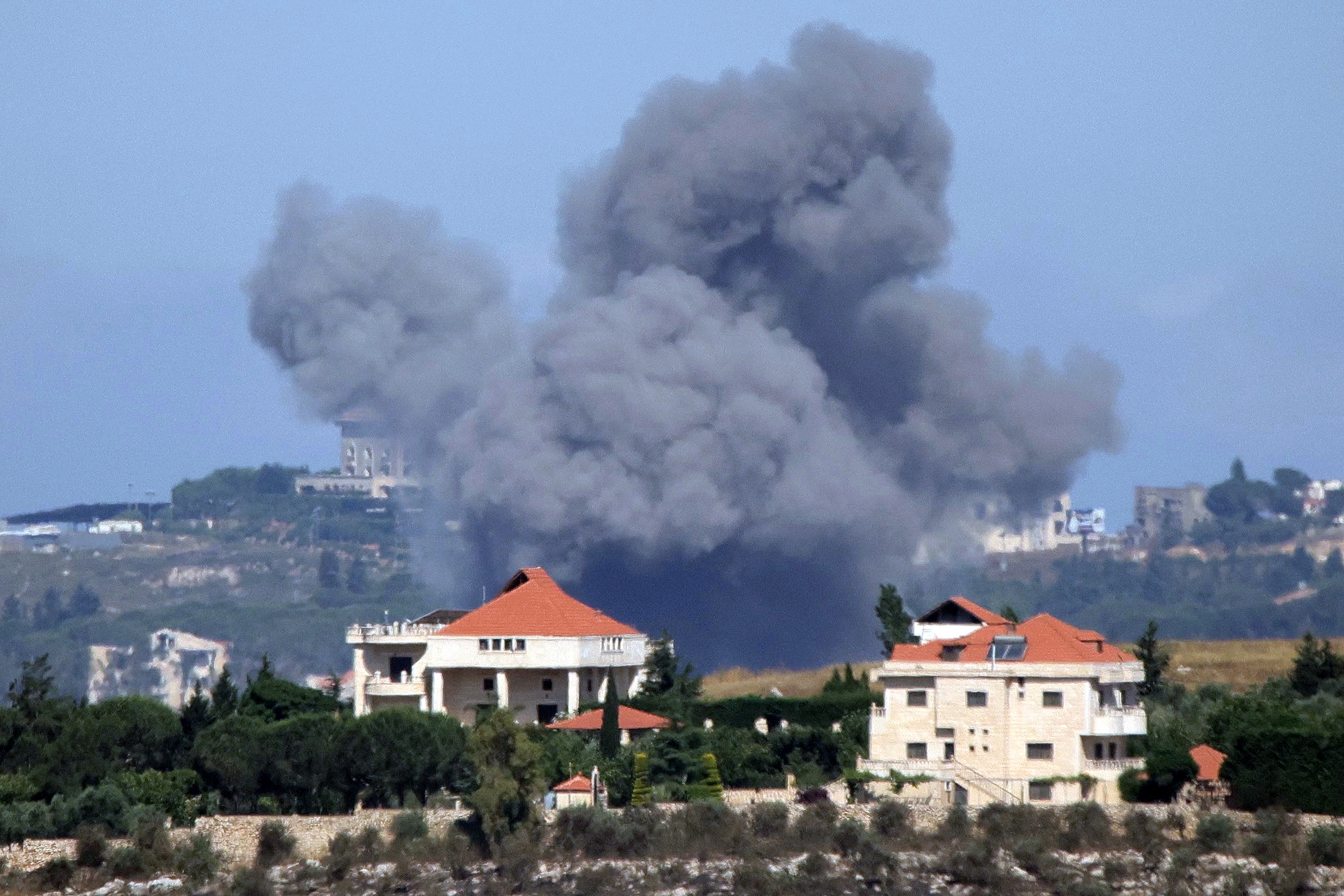 Israel hits Beirut's suburbs in retaliatory attack against Hezbollah