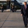 President Trump walks to board Air Force One on Oct. 20 at Joint Base Andrews in Maryland.