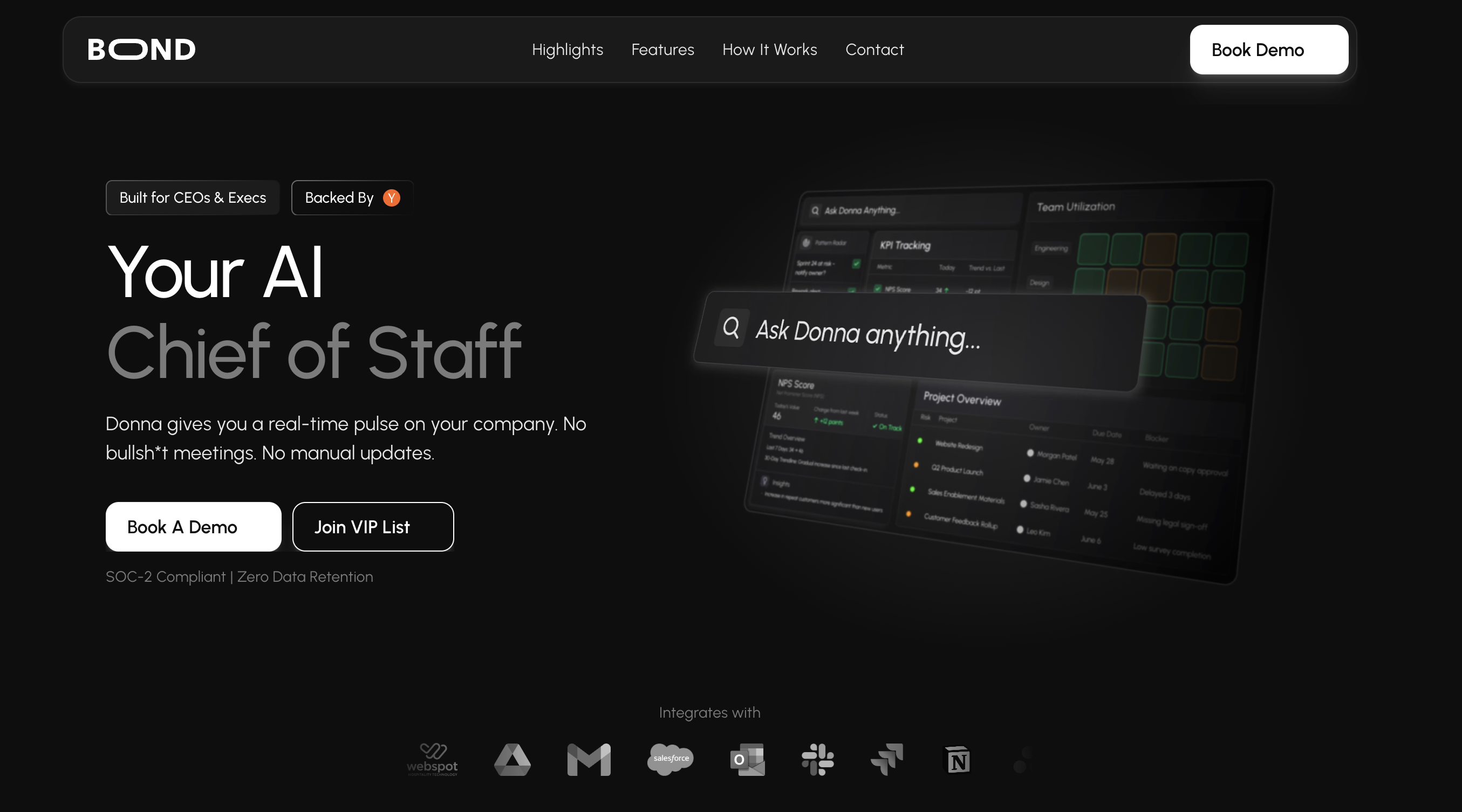 A screenshot of the website for Chloe Samaha