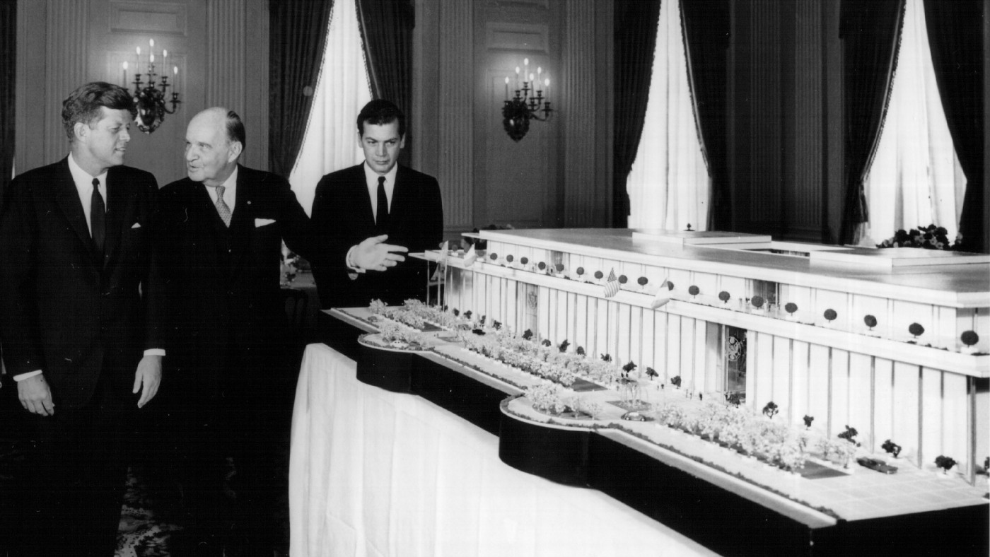 The Kennedy Heart was formed by 3 totally different presidents : NPR