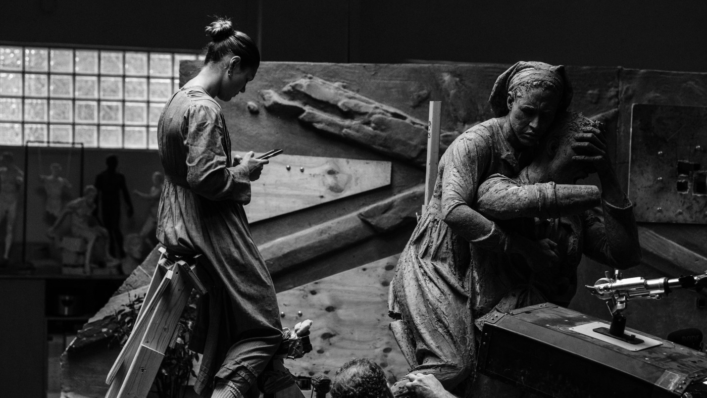 A new sculpture takes its place at the national World War I Memorial in D.C.