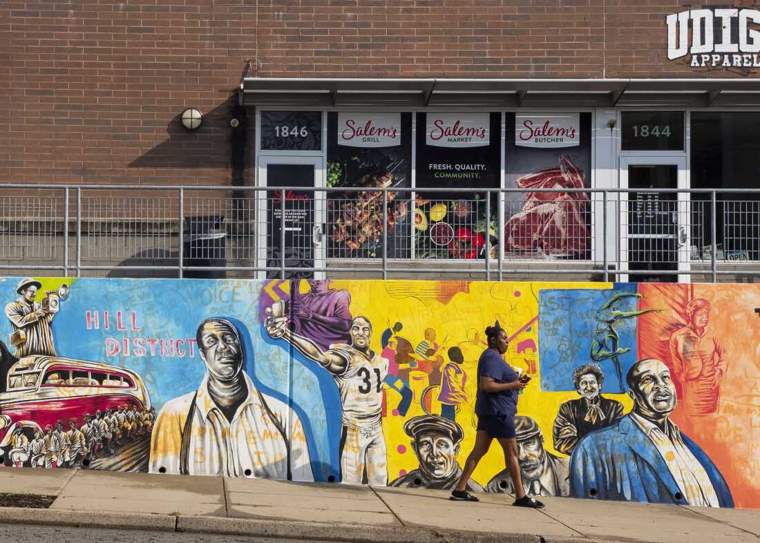 Pittsburgh’s Hill District neighborhood in Pittsburgh, Pennsylvania on July 24, 2024.