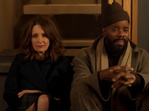 Tina Fey and Colman Domingo in <em>The Four Seasons.</em>