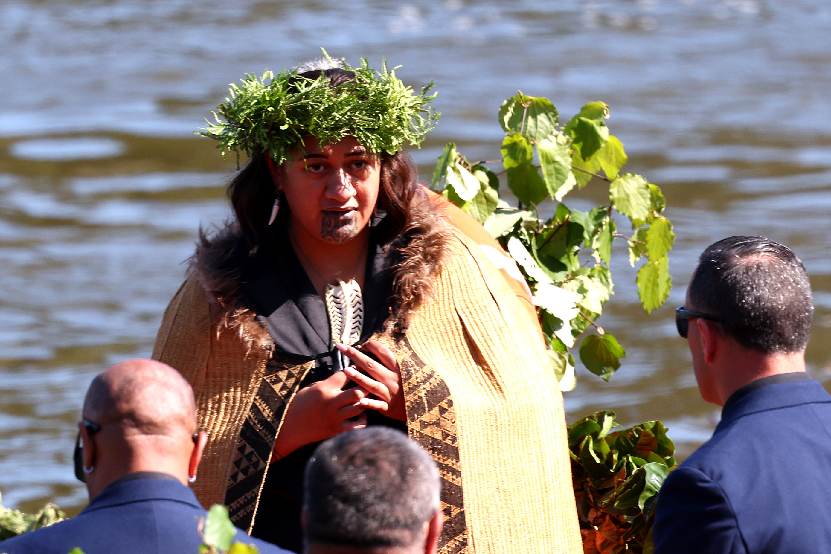 Maori Queen Nga Wai Hono i te Po was anointed on Thursday, a week after the death of her father, who had been king for 18 years.