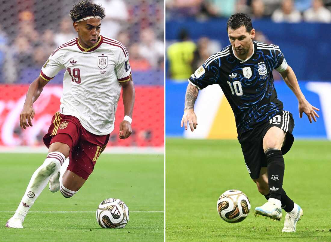 Argentina, Spain and their stars Lionel Messi and Lamine Yamal meet in World Cup final Argentina, Spain and their stars Lionel Messi and Lamine Yamal meet in World Cup final