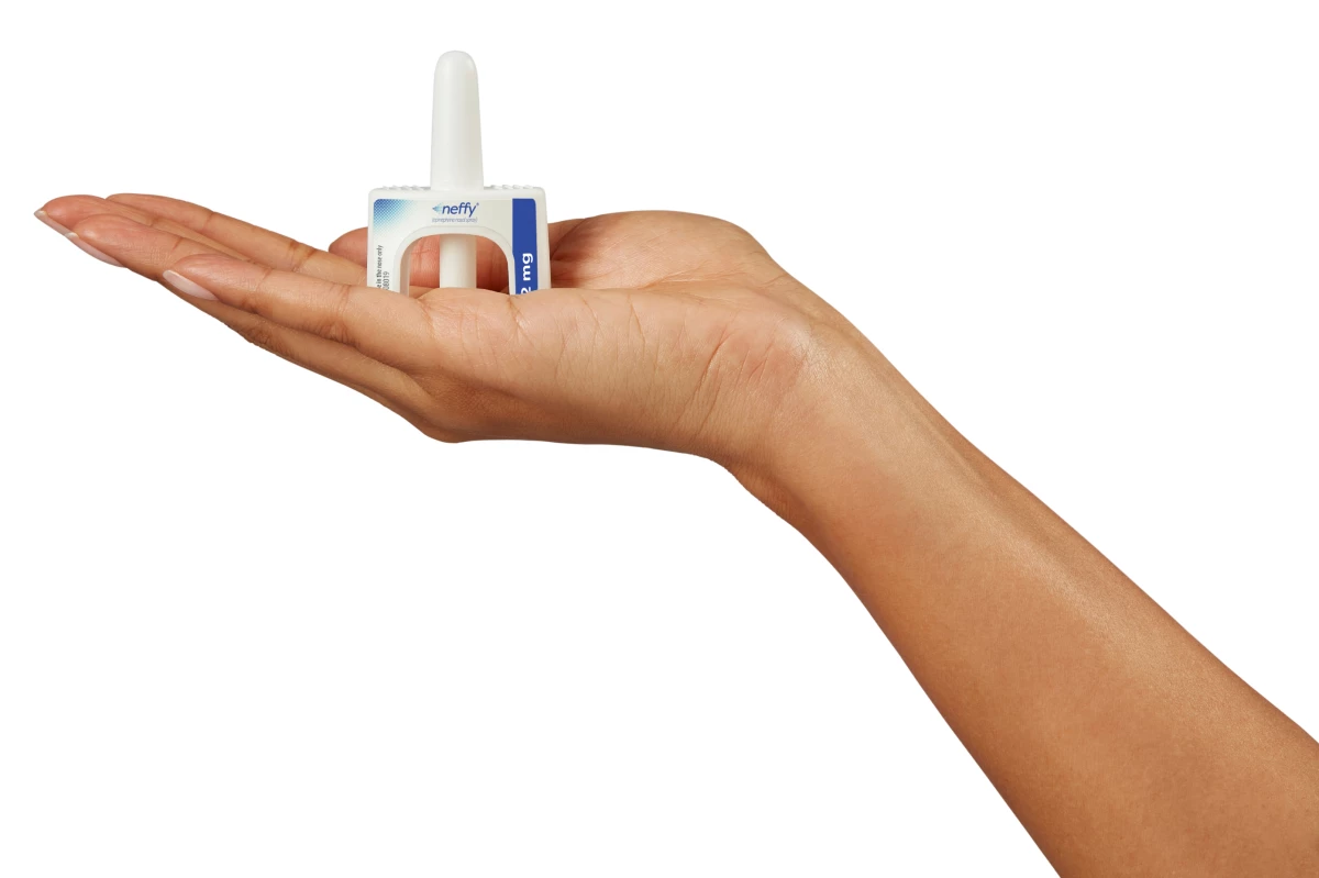 Neffy, made by ARS Pharmaceuticals, may be easier to tolerate for people who don't like injections.