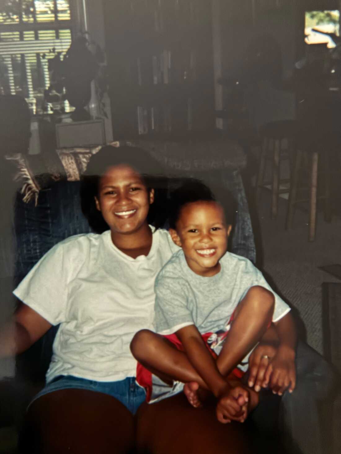 Jessica Neal with her son Jonah Neal when he was a child. As a young adult, he struggled with depression.