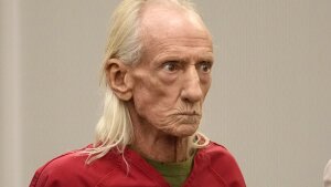 Joseph Czuba is shown standing before Circuit Judge Dave Carlson for his arraignment at the Will County courthouse, Oct. 30, 2023, in Joliet, Ill.