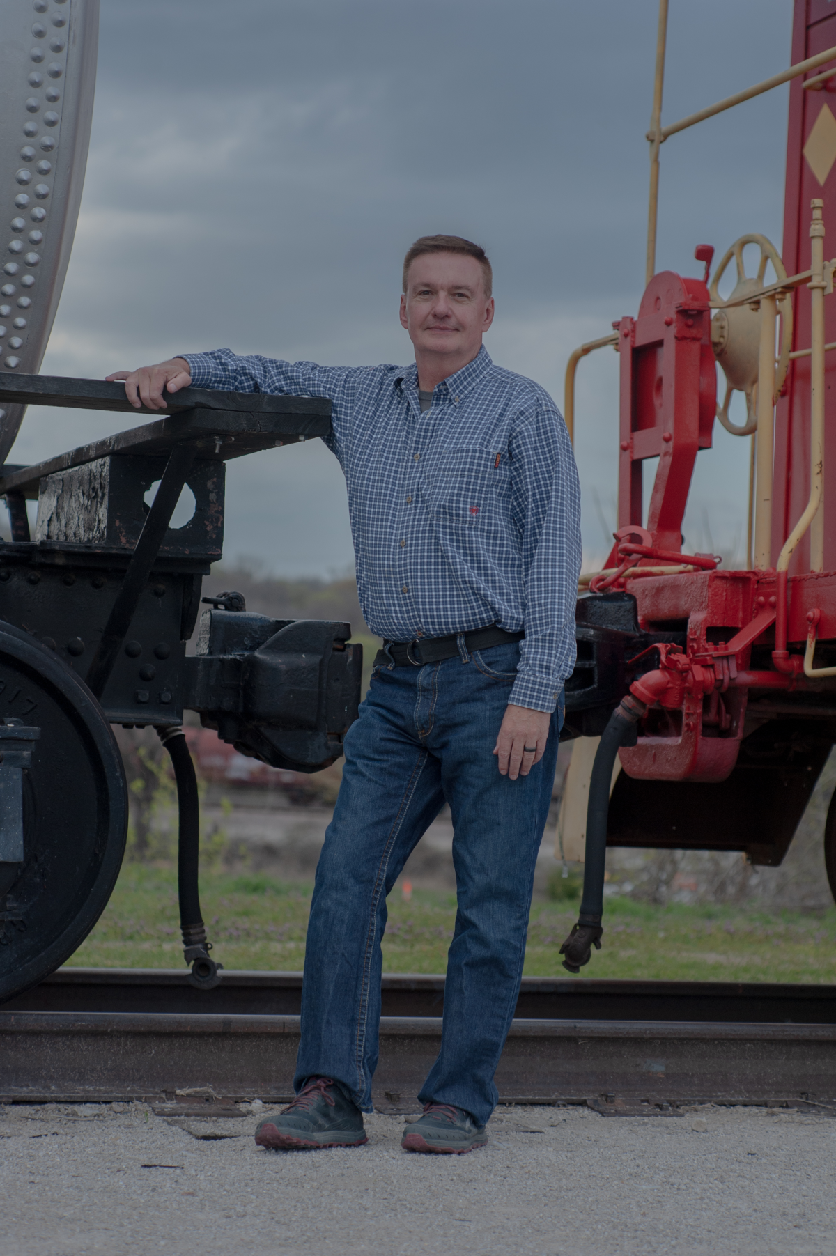 Arthur, shown posing for a portrait in Tulsa, Okla., last year, consults for oil companies, and has worked for decades to address the problems caused by orphan oil wells. He also likes to look for them in his spare time, for fun.