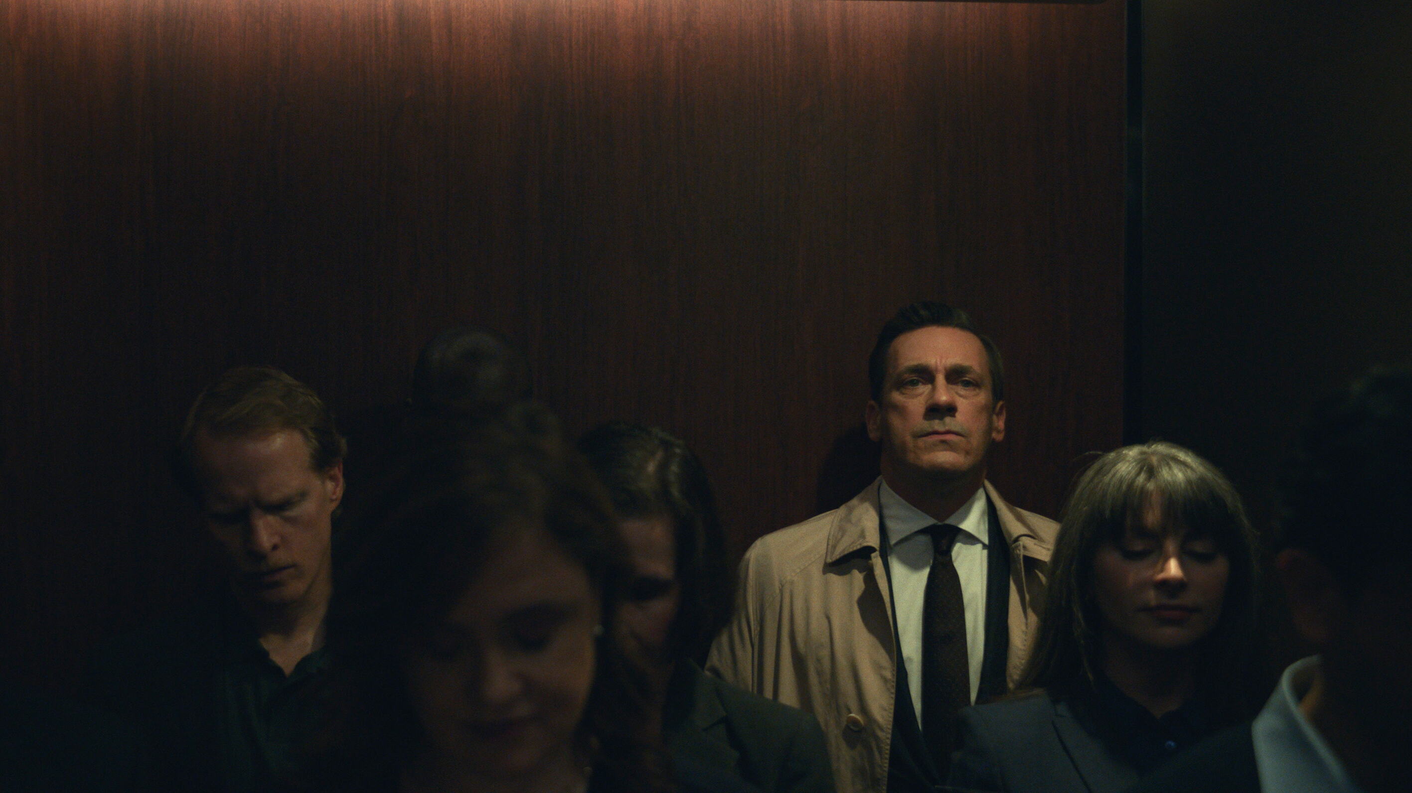Coop (Jon Hamm) loses his job and embarks on a series of burglaries in <em>Your Friends & Neighbors</em>