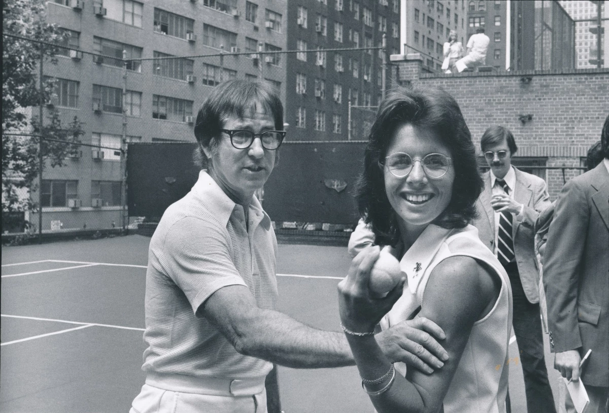 Billie Jean King defeated Bobby Riggs in three straight sets in the 'Battle of the Sexes' in September 1973.