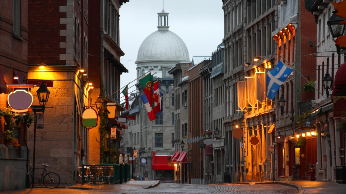 Old Montreal is the oldest area in the city of Montreal, with the oldest of its buildings dating back to the 17th century.