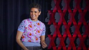 Kate Fagan speaks at TEDxBoston 2022.