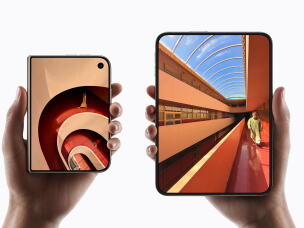 Apple's folding iPhone Duo can be opened and closed like a passport.