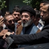 Mojtaba Khamenei (center), pictured here in 2019, is the son of former Iranian Supreme Leader Ayatollah Ali Khamenei. He was chosen as the country's next supreme leader.