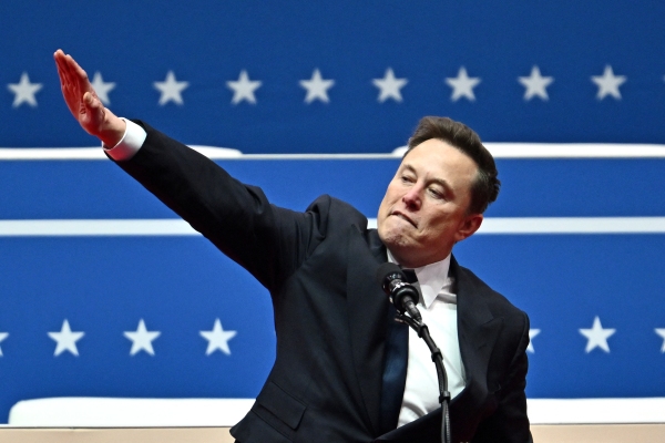 They look like Nazi salutes. Here’s why some people think they’re a joke