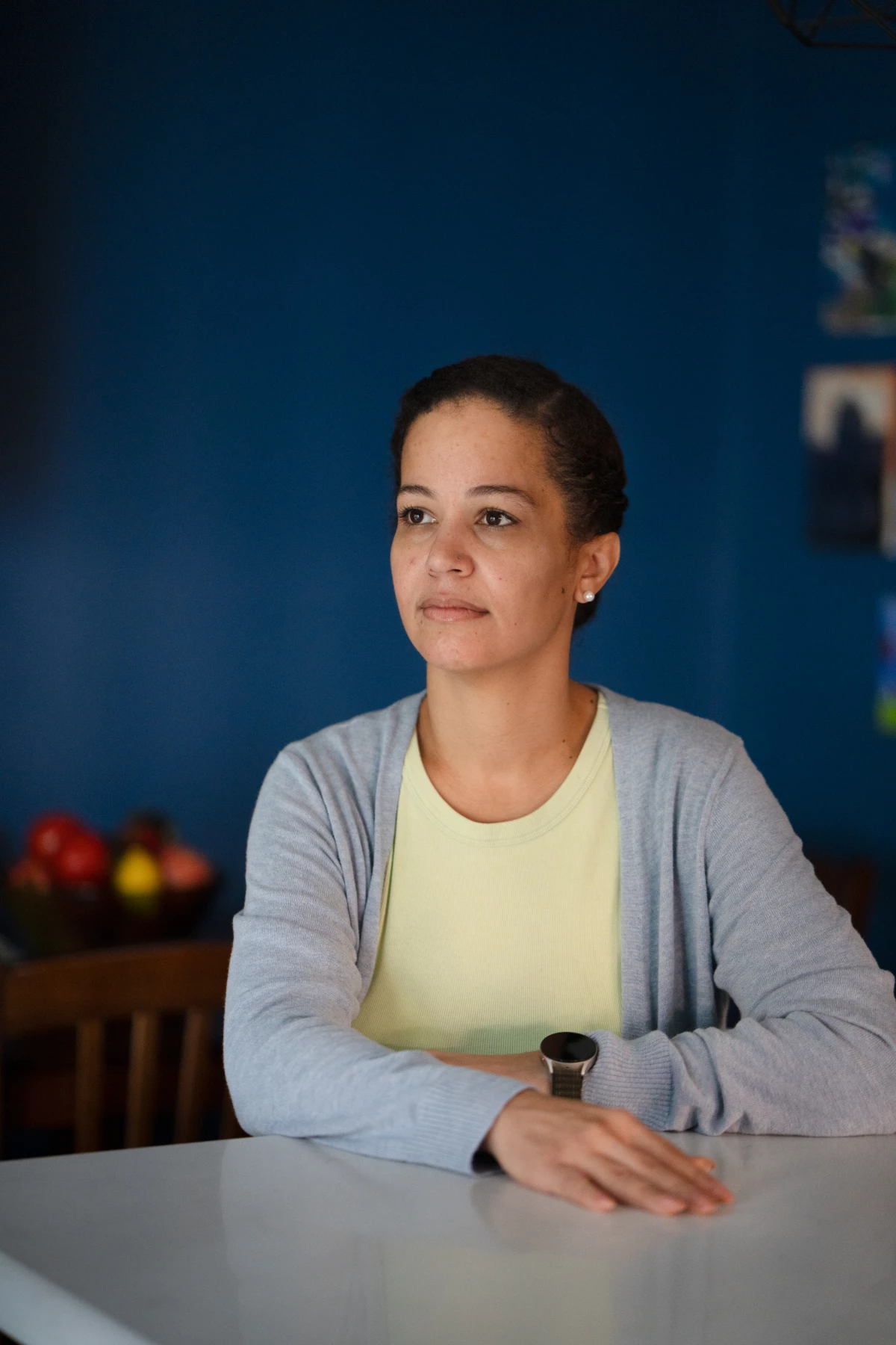 Cherkaoui says she has applied for hundreds of jobs but has gotten very few interviews, despite her experience.