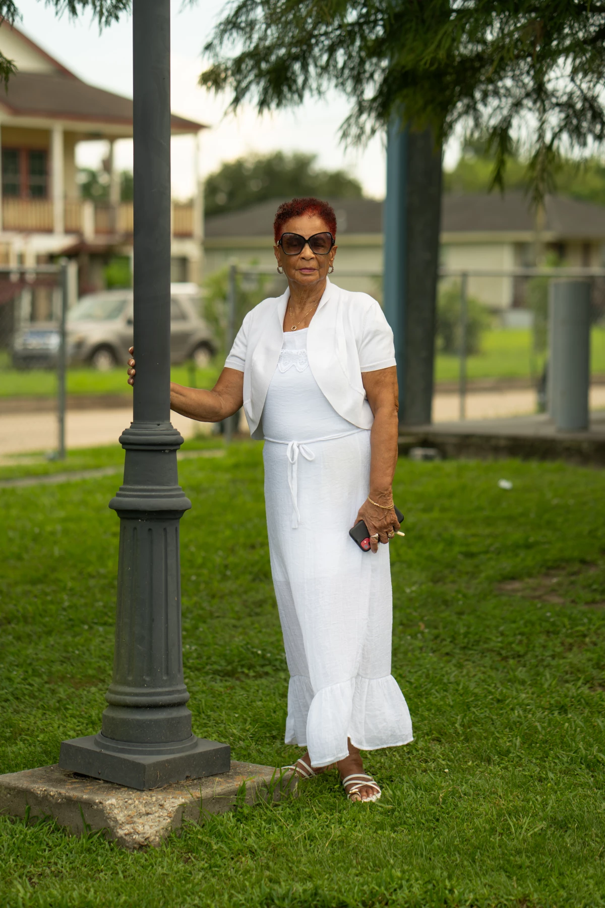 Cynthia Guillemet grew up in the Lower Ninth Ward and is now president of the neighborhood association.