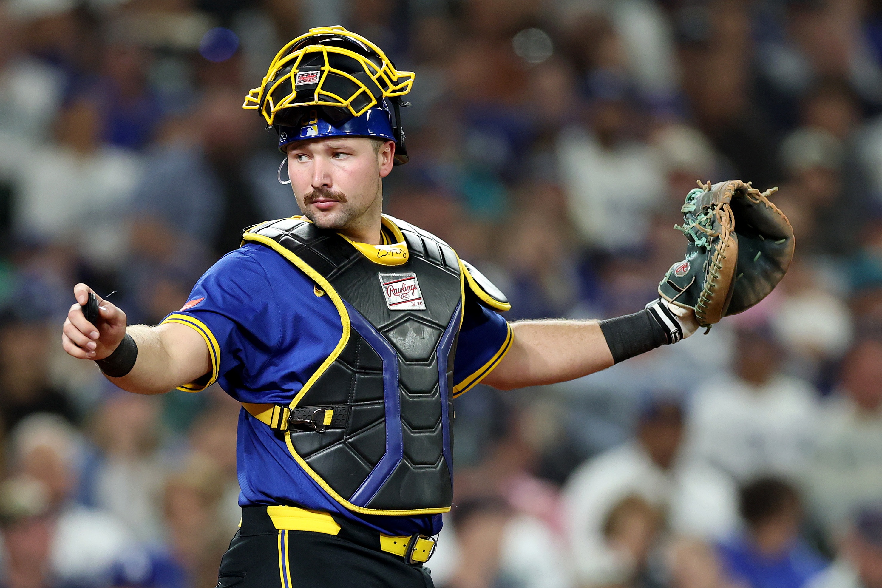 Catcher Cal Raleigh of the Seattle Mariners had a historic year, becoming just the seventh player in baseball history to hit 60 home runs in a single season. His Mariners have never won a World Series.