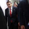 Attorney General Nominee Todd Blanche leaves a meeting on Capitol Hill on July 29, 2026.