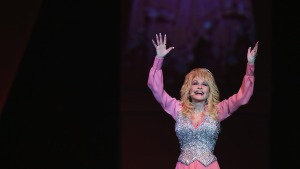 Dolly Parton performs live for fans at Vector Arena on Feb. 7, 2014 in Auckland, New Zealand.