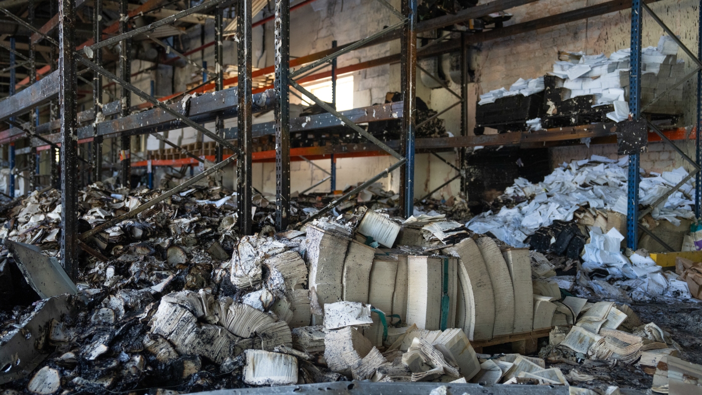 Ukraine’s bookstores thrive, but top printing plant took a deadly hit : NPR Ukraine’s bookstores thrive, but top printing plant took a deadly hit : NPR