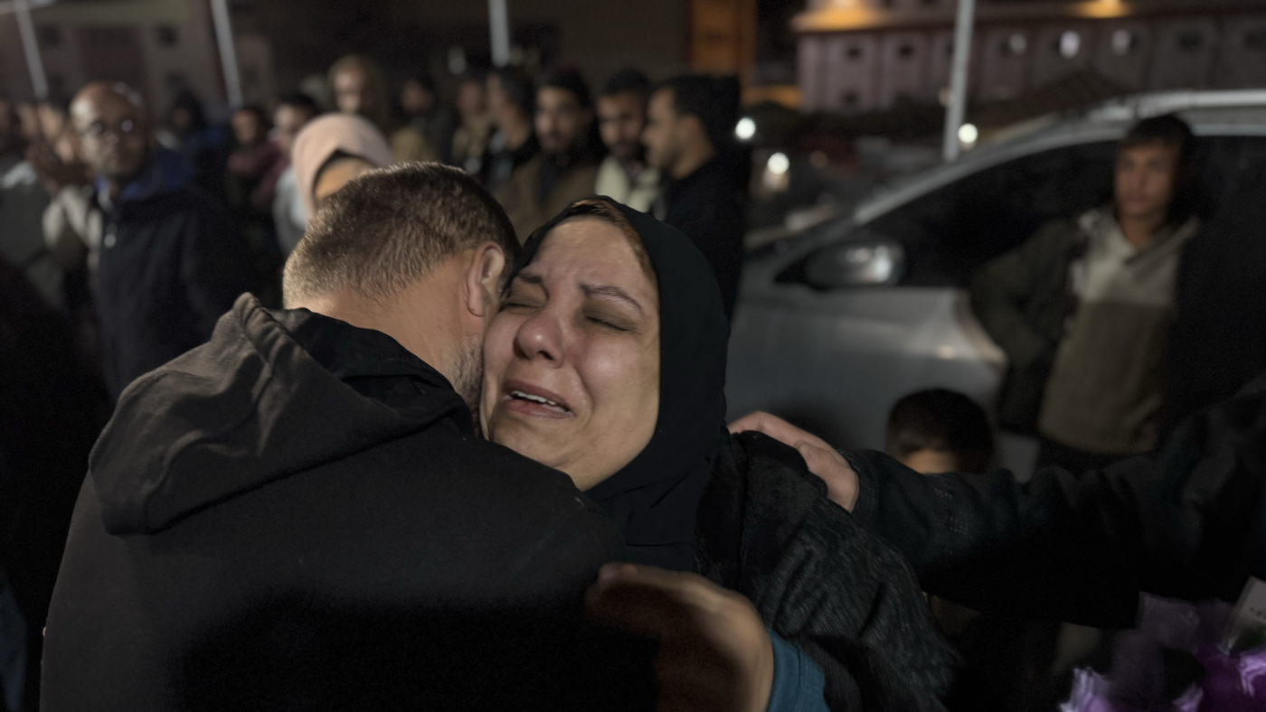 Palestinians returning to Gaza report difficult ordeal : State of the World from NPR : NPR