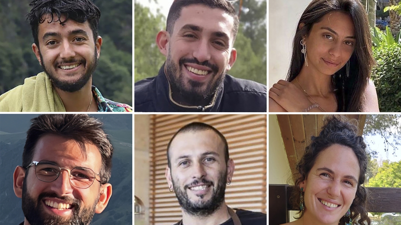 イスラエル、イスラエル系アメリカ人ハーシュ・ゴールドバーグ・ポリンを含む人質6人の遺体を発見 : –