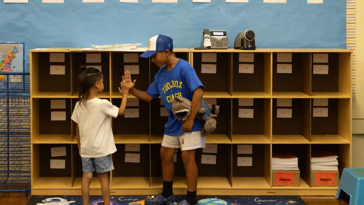 The first day of school: Bells, bikes, buses and big feelings