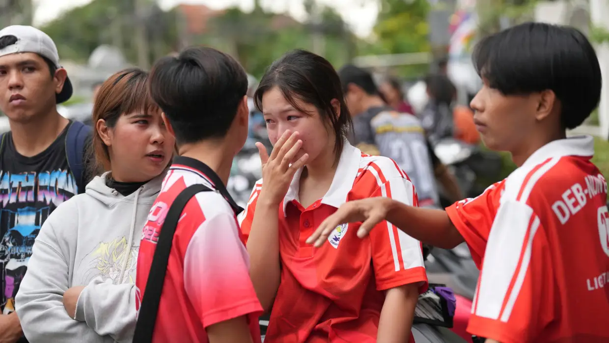 Student gunman kills at least 7 near Bangkok, officials say