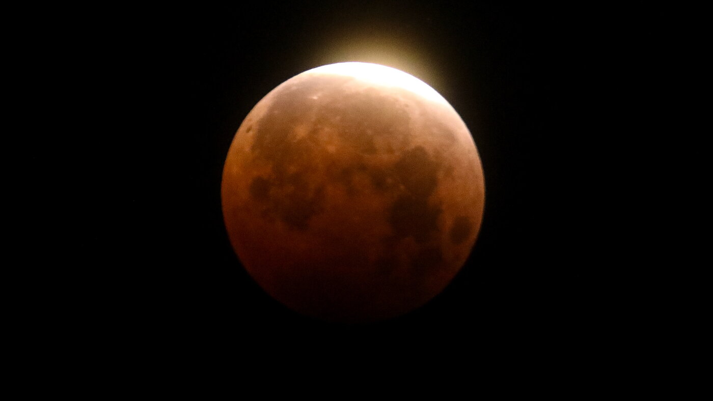 How to see the 'blood worm moon' total lunar eclipse : NPR