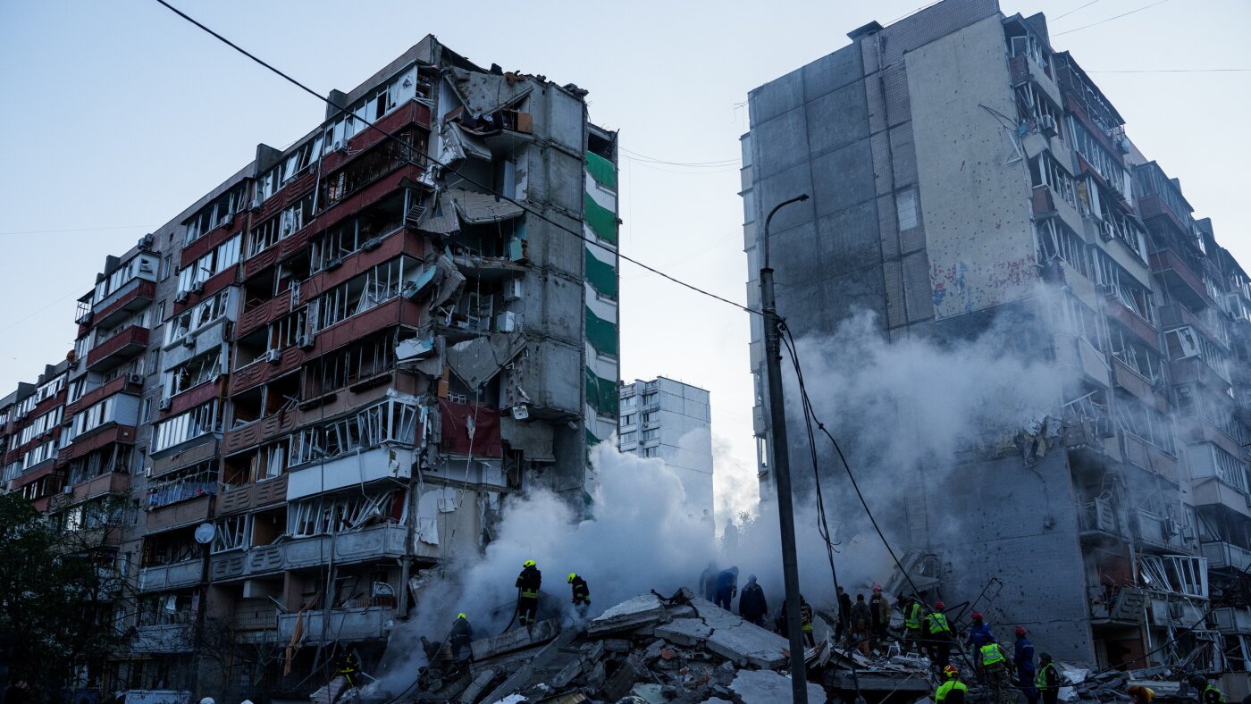 Russia Done Messed Around and Hit Kyiv, Folks Hurt Bad