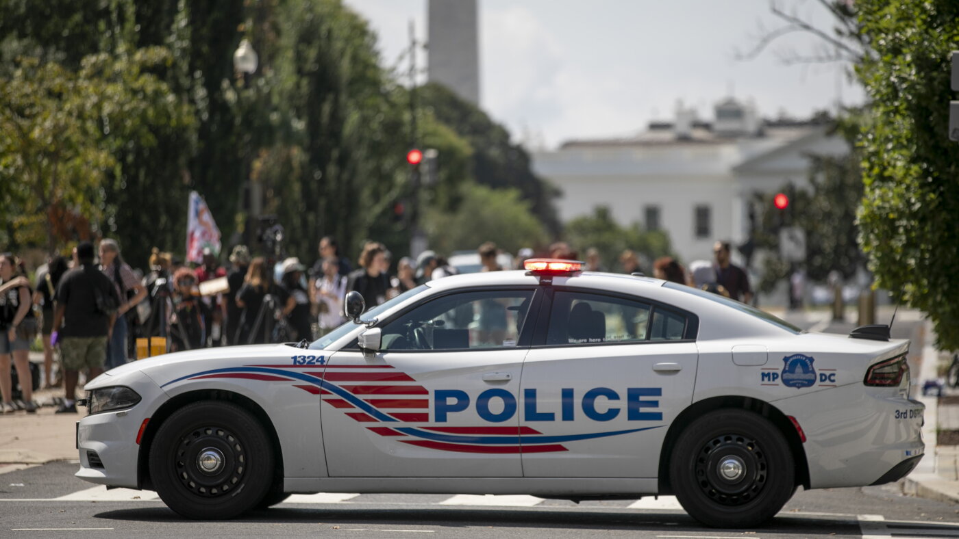 Tensions grow as Trump and D.C. fight over police authority : NPR