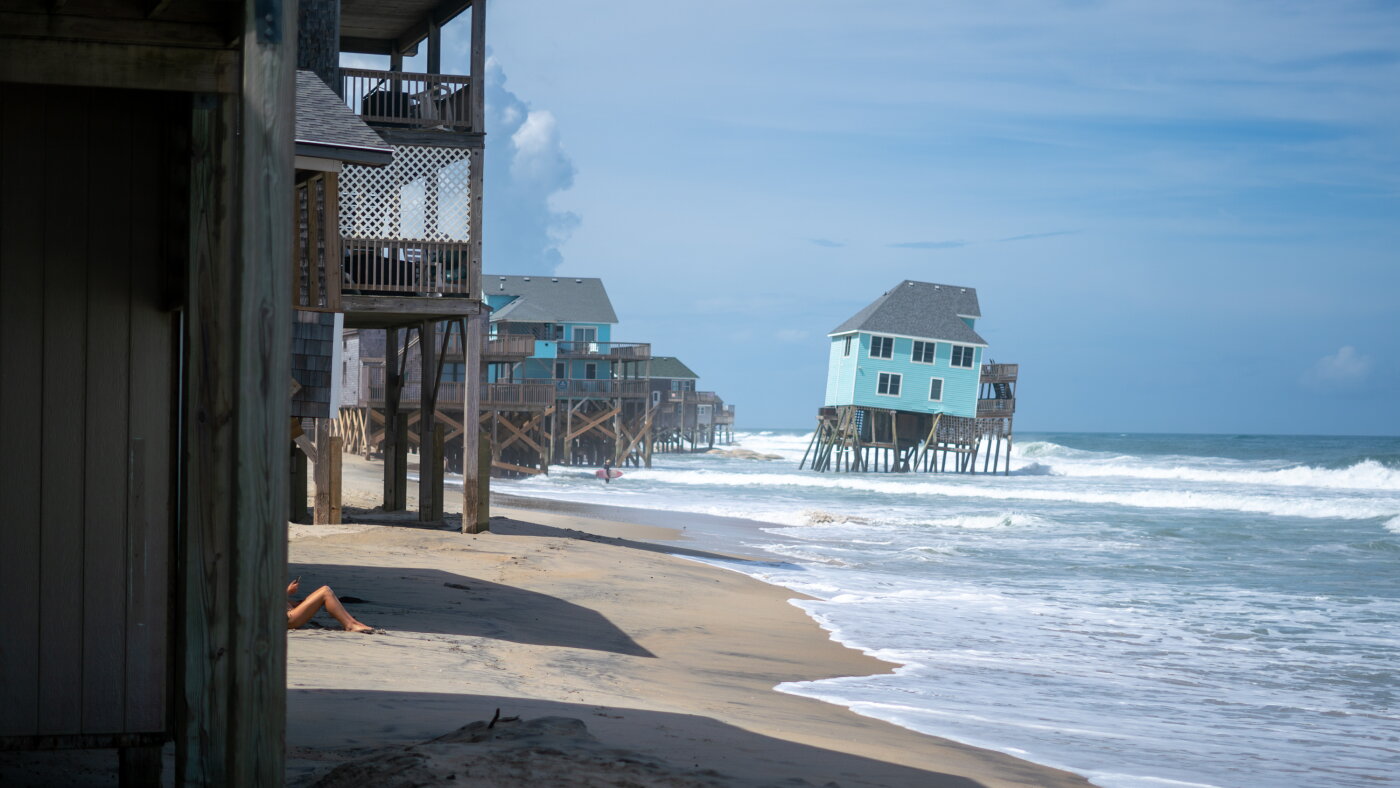 People's houses are collapsing into the ocean. FEMA gives them no other option