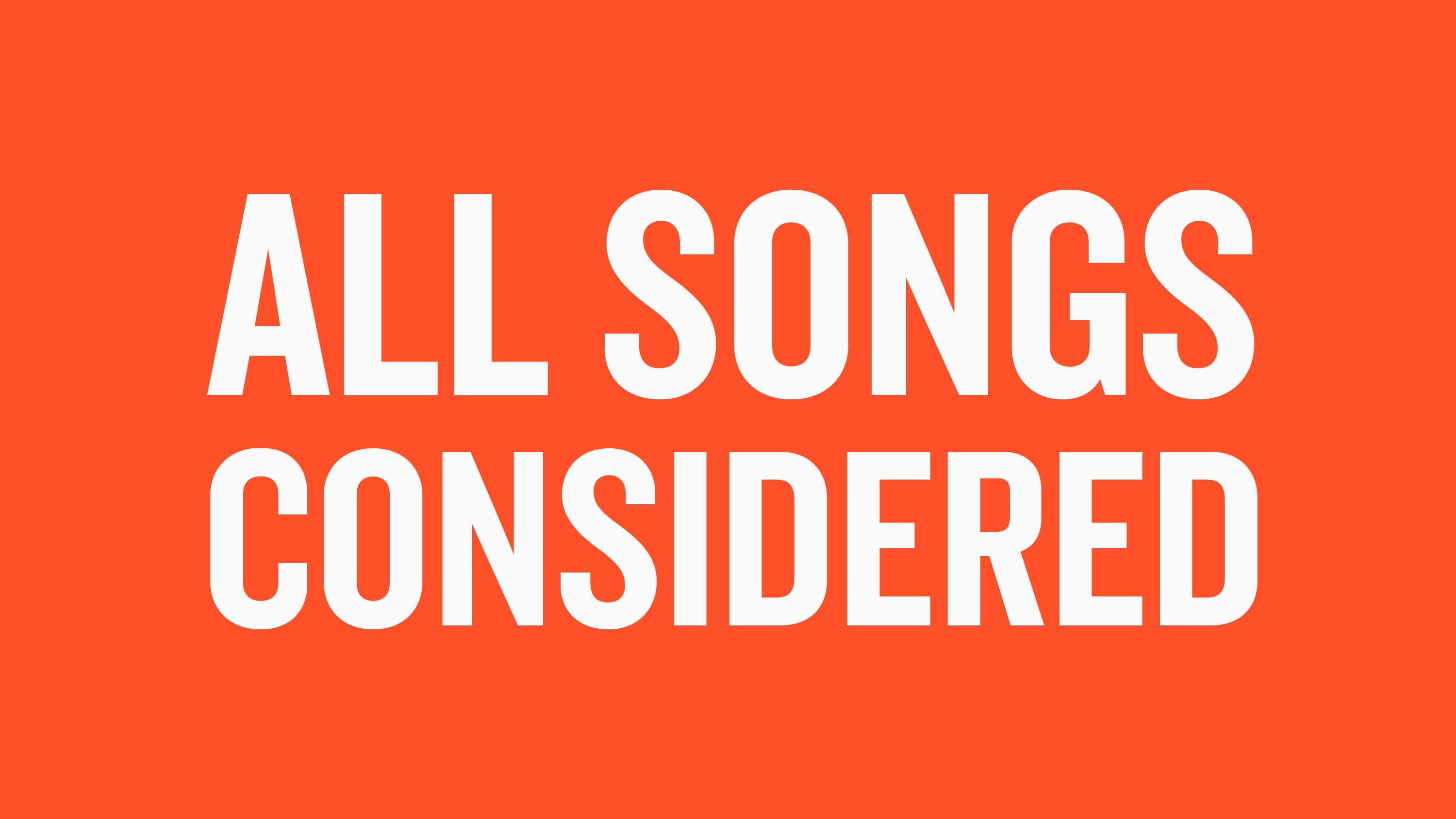 All Songs Considered