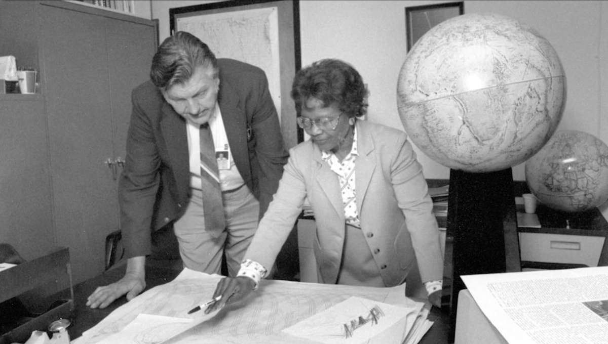 In her work for the U.S. military, Gladys West 'used complex algorithms to account for variations in gravitational, tidal and other forces that distort Earth's shape,' according to the Defense Department.