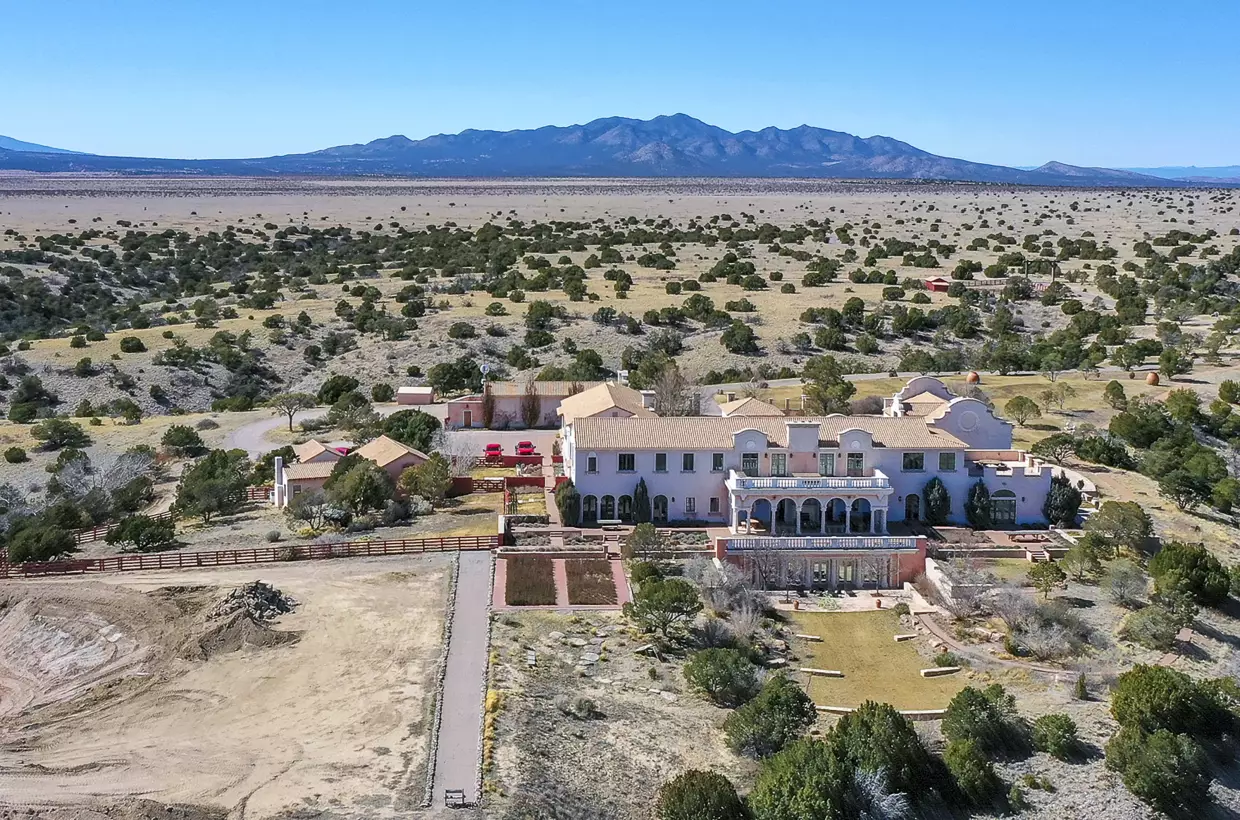 The property once owned by Jeffrey Epstein and that he called the Zorro Ranch outside of Santa Fe, New Mexico, in March.
