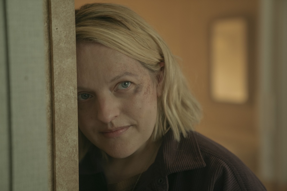Elisabeth Moss as June in Season 6 of <em>The Handmaid's Tale.</em> (Disney)