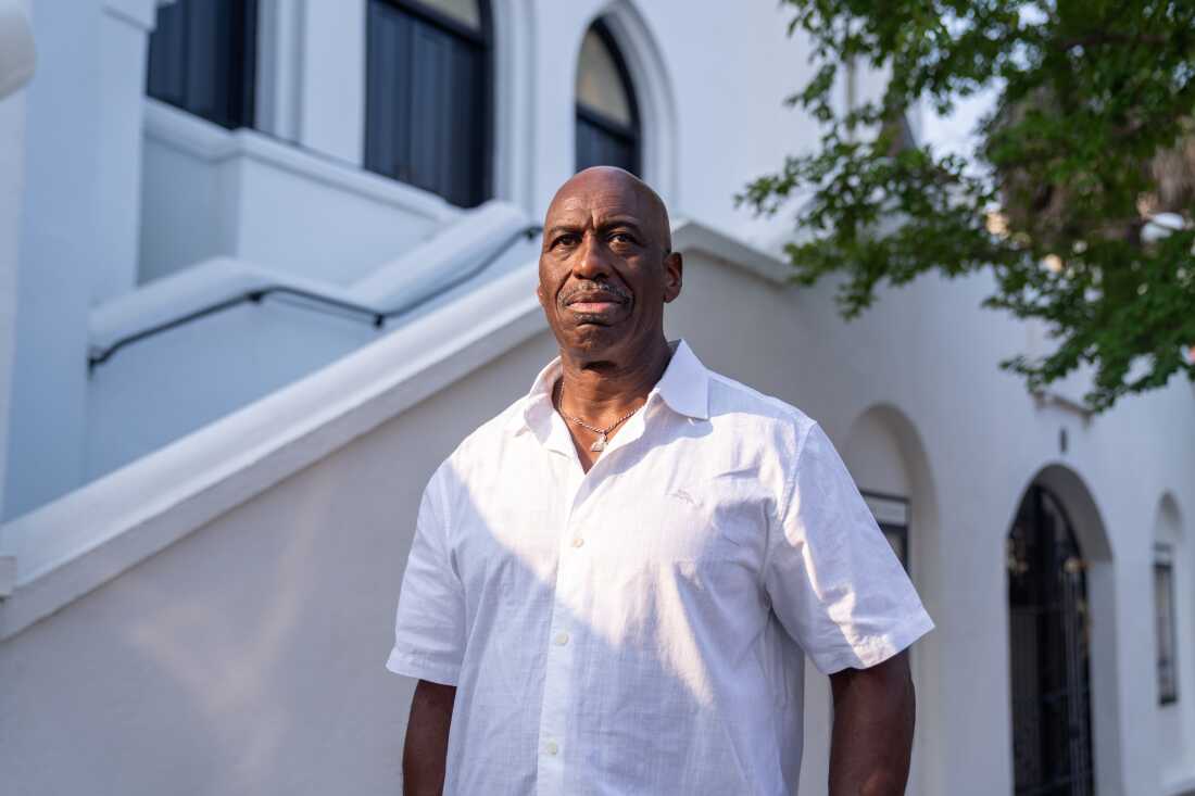 Melvin Graham, Jr., brother of Cynthia Graham Hurd, one of the nine people killed at the Emanuel African Methodist Episcopal Church shooting. Photo taken in Charleston, SC on June 2, 2025.