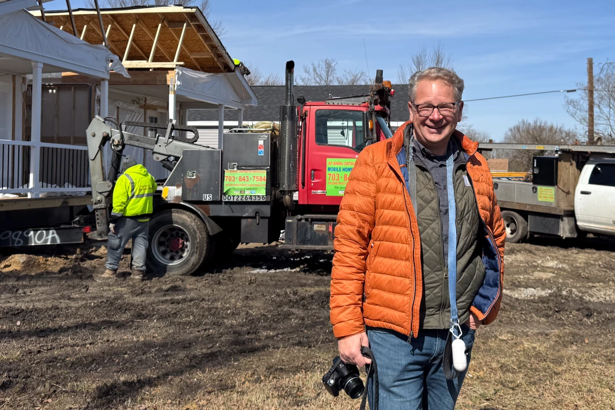 Developer Tom Heinemann is bringing dozens of manufactured homes to Petersburg, to rent and to buy, for people priced out of the regular housing market.