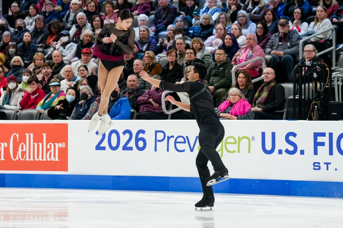 Emily Chan and Spencer Howe left nationals with a fourth-place pewter medal and a spot on the Olympic team.