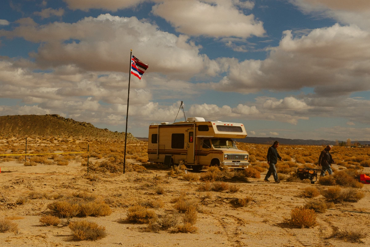 The festival operates in Lucerne Valley in the Mojave Desert, in a location that mimics Mars's harsh terrain.